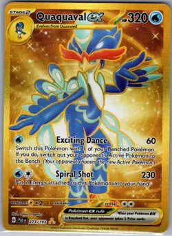 Quaquaval ex 273/193 SV02: Paldea Evolved - Pokemon Card - NM - Image 1