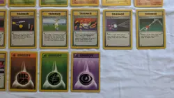 Vintage Pokemon TCG lot of 38 Base Set cards Pidgeotto Item Finder no duplicates - Image 5