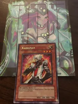 Yugioh 1x Kaibaman Secret Rare RP01-EN095 Retro Pack 2020 Date Reprint NM - Image 1