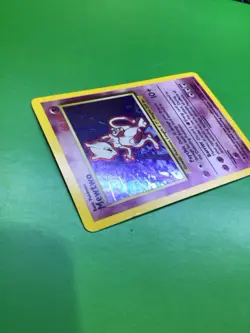 1999 Pokemon Mewtwo Base Set 10/102 Holographic card - Image 5