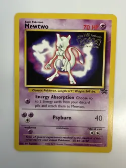 2000 Pokemon Mewtwo Movie Promo 03/53 Wotc Promo Regular Trading Card Game TCG - Image 1