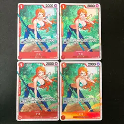 Nami OP01-016 R ULTIMET DECK The Three Captains ONE PIECE Card Japan 4Set #50418 - Image 1
