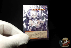 Yugioh Lovely Labrynth of the Silver Castle TCG Sexy Waifu Ultimate Rare Alt Art - Image 2