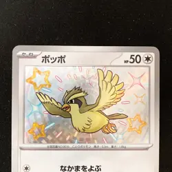 Shiny Pidgey Pidgeotto 304 305/190 Set S Shiny Treasure ex Pokemon Card #50606 - Image 3