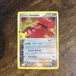 Team Magma’s Groudon 9/95 Celebrations Set Holo Rare Pokemon Card Near Mint - Image 1