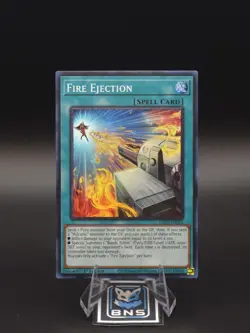 Fire Ejection - LD10-EN022 - 1st Edition NM - Super Rare Yugioh Card TCG - Image 1