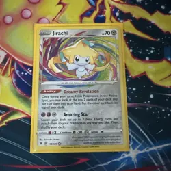 Jirachi Amazing Rare 119/185 Vivid Voltage Pokemon Card Holo NM - Image 1