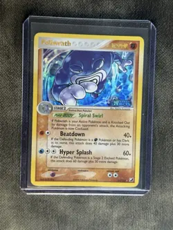 Poliwrath Unseen Forces Reverse Holo Rare Pokemon TCG Card 11/115 NM Condition - Image 1