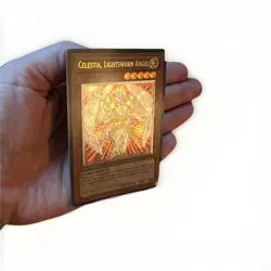 YuGiOh! Celestia, Lightsworn Angel LODT-EN024 ULTIMATE RARE NEAR MINT - Image 3