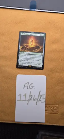 The Earth Crystal Magic the Gathering (MTG) Final Fantasy Rare #0184 - Image 3
