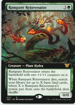 Rampant Rejuvenator (Extended Art) 70 Rare Commander: Kamigawa: Neon Dynasty NM - Image 2