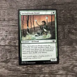 MTG 1x Springbloom Druid x1 LP Modern Horizons - Image 1