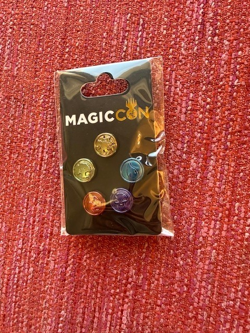MTG Magic The Gathering MagicCon Las Vegas 2026 Mana Symbol Mini Pin Set - Image 1