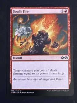 1x Soul's Fire (148) Ultimate Masters LP MTG Magic the Gathering x1 MKE - Image 1