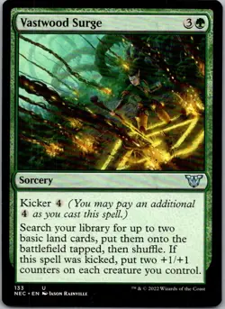 Vastwood Surge U Commander: Kamigawa: Neon Dynasty 133 LP - Image 1