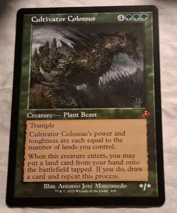 Cultivator Colossus x 1 - Retro -MTG - NM+- Innistrad Remastered - 409 - Image 1