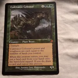 Cultivator Colossus x 1 - Retro -MTG - NM+- Innistrad Remastered - 409 - Image 2
