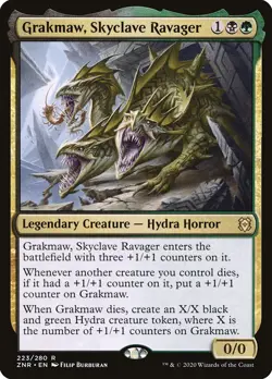 MTG Grakmaw, Skyclave Ravager ** Zendikar Rising ** English (NM) - Image 1