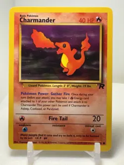 Pokemon - Charmander 50/82 Common Team Rocket - Image 1