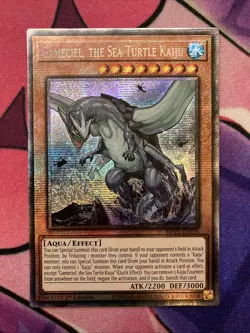 Gameciel, the Sea Turtle Kaiju MP25-EN028 2025 Mega-Pack 1st Edition NM YuGiOh! - Image 1