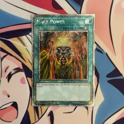 Yugioh! Mage Power RA03-EN113 Platinum Secret Rare 1st Ed NM - Image 1