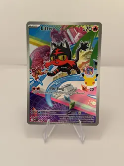 Rowlet Litten Popplio 30th Promo Set 43 44 45 Pokemon TCG First Partner Series 1 - Image 4