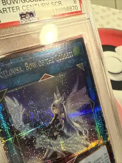 PSA 9 MINT Apollousa, Bow of the Goddess RA02-EN040 QCR 1st Edition *7094 Yugioh - Image 3