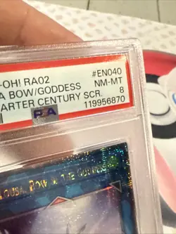 PSA 9 MINT Apollousa, Bow of the Goddess RA02-EN040 QCR 1st Edition *7094 Yugioh - Image 4