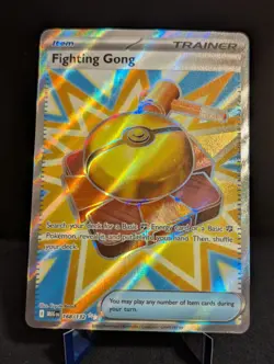 Fighting Gong 168/132 Ultra Rare Full Art Pokemon TCG Mega Evolution - Image 1