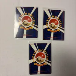 LOT OF 3 Pokemon Japanese Unown O No. 201 NEO 2 PREMIUM FILE Promo NM VARIETY - Image 5