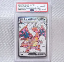 Charizard Black Star Promo PSA 10 📈 2024 Pokemon (SVP) Premium Collection 056 - Image 1