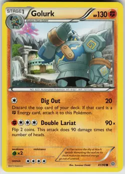 Pokemon Golurk (41) 41/98 XY - Ancient Origins Normal card - Image 1
