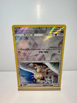 Meowth 101/147 Common Burning Shadows Pokemon Reverse Holo Near Mint - Image 2