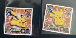 Pokemon Amada Ensky Sticker Pikachu 2007 2008 - Image 1