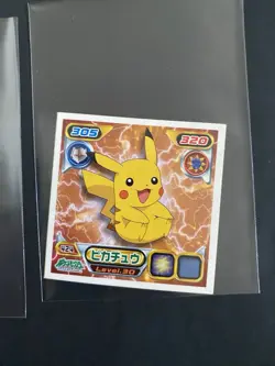 Pokemon Amada Ensky Sticker Pikachu 2007 2008 - Image 3