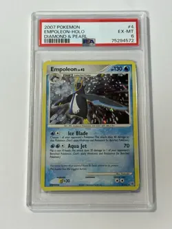 Pokemon Empoleon 4/130 Diamond & Pearl Holo - Image 1
