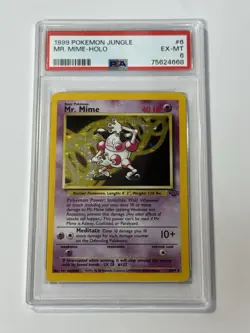 Pokemon Mr. Mime 6/64 Jungle Holo - Image 1