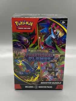 🔥Pokemon TCG Phantasmal Flames Booster Bundle (6 packs) (Factory Sealed)🔥 - Image 1