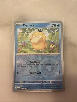 2023 Pokemon Scarlet and Violet 151 Reverse Holo Psyduck 054/165 - Image 1