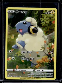 2023 Pokemon SWSH Crown Zenith Mareep Galarian Gallery Full Art #GG34/GG70 - Image 1