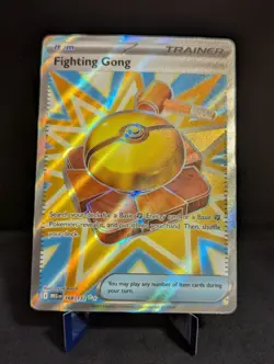 Fighting Gong 168/132 Ultra Rare Full Art Pokemon TCG Mega Evolution - Image 1