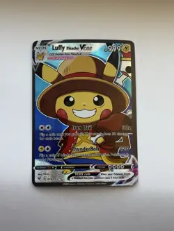 Pokemon Pikachu Cosplay Luffy 024/055 VCOS One Piece - Image 1
