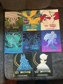 Pokemon ETB Player's Guide Booklet LOT (from Elite Trainer Boxes) - Image 1