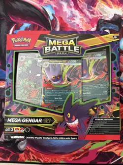 Pokemon TCG Mega Gengar EX Haunter promo Battle Deck English Edition New Sealed - Image 1