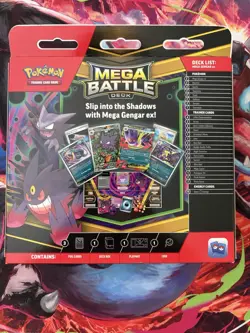 Pokemon TCG Mega Gengar EX Haunter promo Battle Deck English Edition New Sealed - Image 2