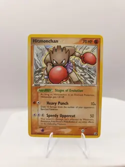 Pokemon Hitmonchan 24/115 Holo Rare EX Unseen Forces 2005 - Image 1