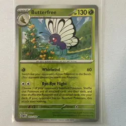 Butterfree 12/165 Reverse Holo: 151 Pokemon TCG Near Mint - Image 1