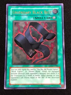 Yugioh Legendary Black Belt TLM-EN045 ULTIMATE (LP) - Image 1