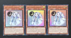 2026 YUGIOH RARITY RA05 ULTRA RARE GHOST MOURNER & MOONLIT CHILL X3 NM - Image 1