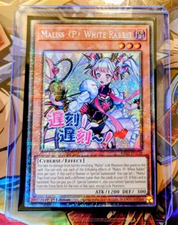 Malis P White Rabbit (Starlight Rare) - RA05-EN136 - Yu-Gi-Oh TCG - Image 2